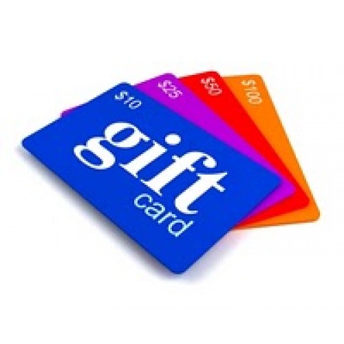 $25 Gift  Card (for physical store use only)
