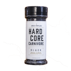 Hardcore Carnivore: Black steak &amp; meat seasoning rub