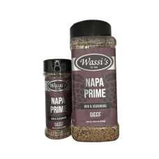 Wassi's Napa Prime Rub &amp; Seasoning